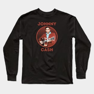 johnny cash || red velvet Long Sleeve T-Shirt